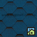 Битумная черепица RoofShield Classic Стандарт синий