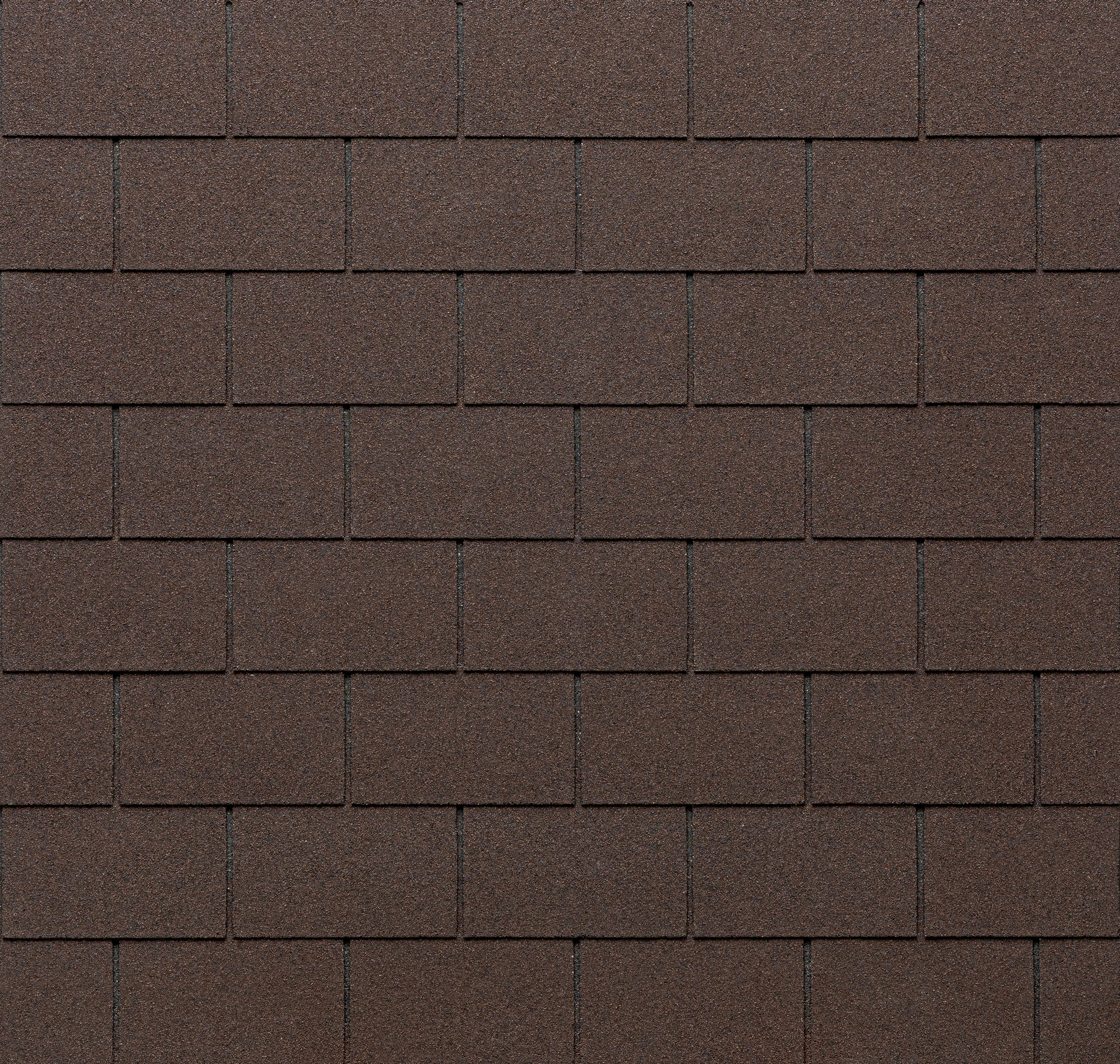 Битумная черепица TEGOLA линия Eco Roof Rectangular Mixed Brown