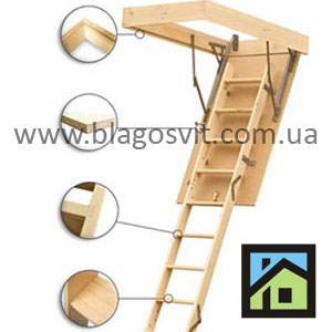 Чердачная лестница 4LOOK Termo 70х120