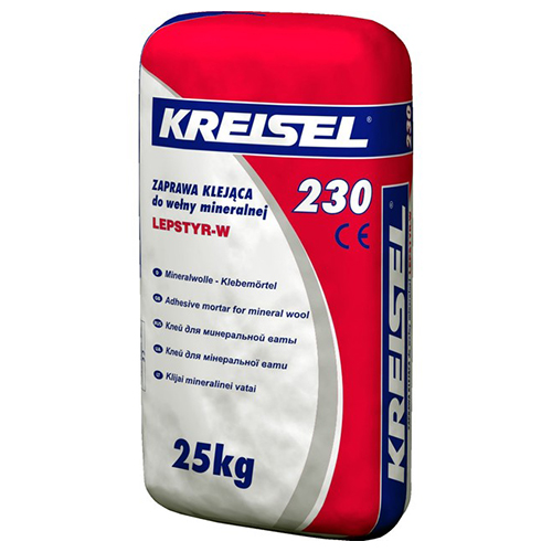 Клей для плитної мінеральної вати Kreisel 230