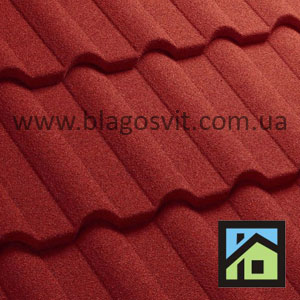 Композитная черепица Gerard Milano Spanish red
