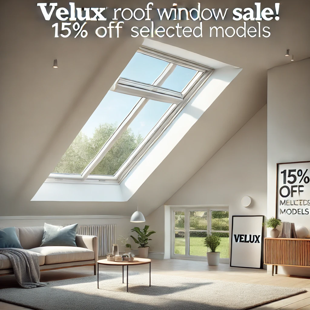 Большая распродажа мансардных окон Velux Optima – скидка 15%!